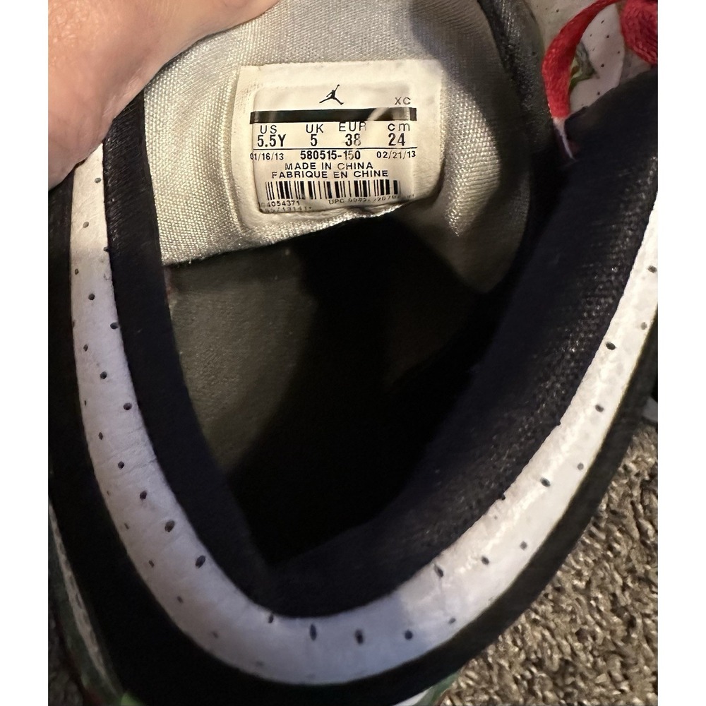 Jordan Air Jordan 1 Retro 93 Electric Green Sneakers - Picture 5 of 10